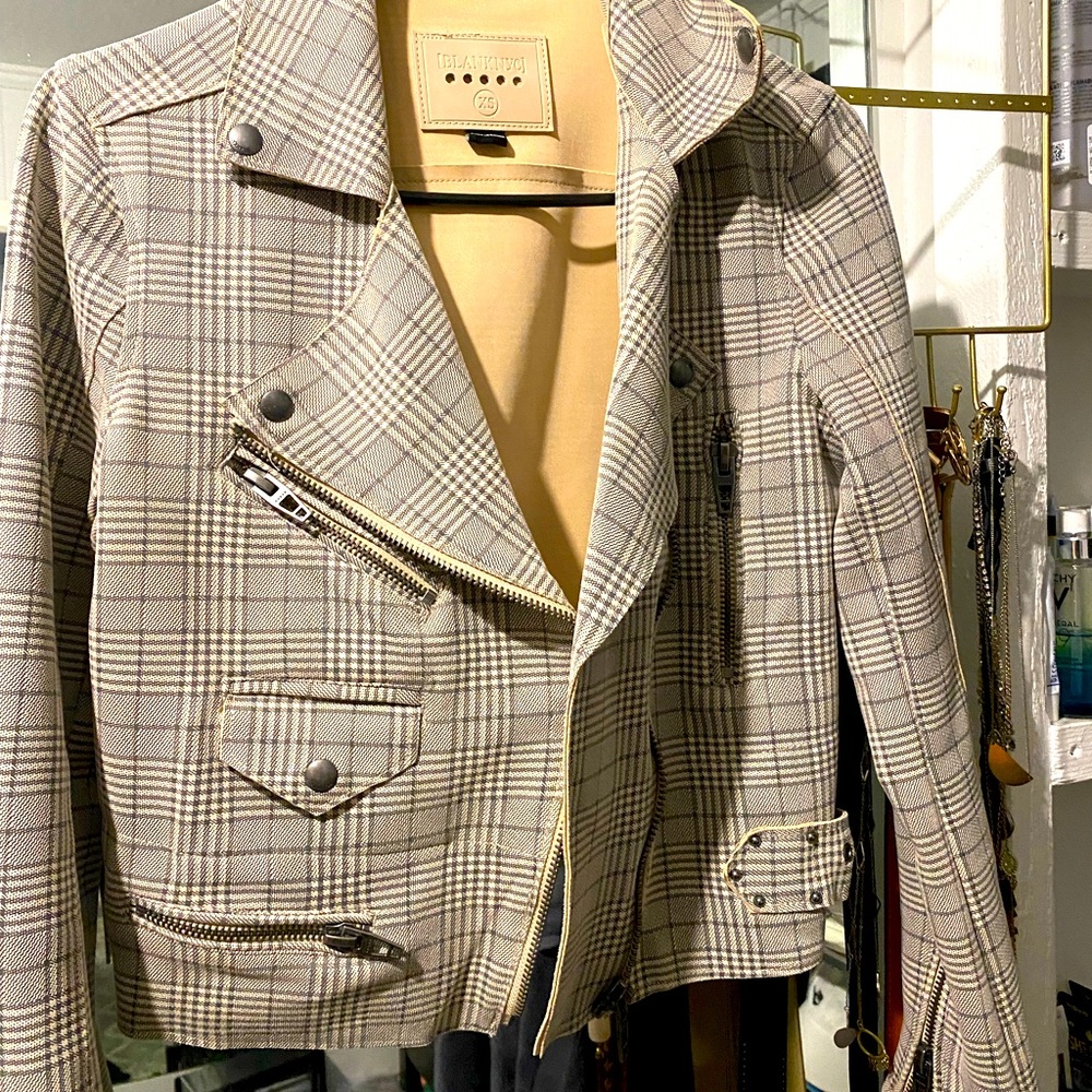 BLANK NYC Plaid Jacket